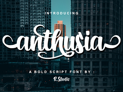 Anthusia Font branding design font handwriten font logotype monoline font script font script lettering signature font typography