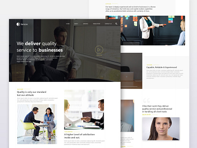 Consulting firm page busines desiginspiration homepage ui uiux design ux web webdesign webinterface