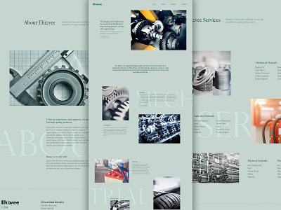 Mechanical Supplies Landing Page