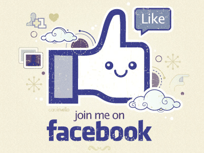 Facebook carol rivello clouds cuteness facebook like poke