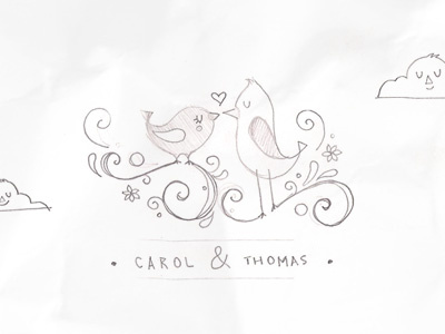 Wedding Logo - Sketch
