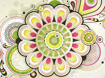 Flower carol rivello flower illustration texture vector
