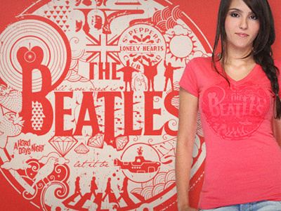Beatles - T-shirt design
