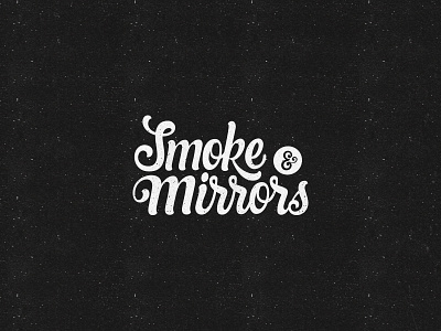 Smoke & Mirrors branding caligrafía calligraphy lettering letters sign type typeface typography