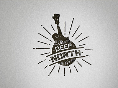 The Deep North branding logo logotipo logotype marca monogram music thedeepnorth