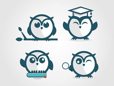 set owl cute