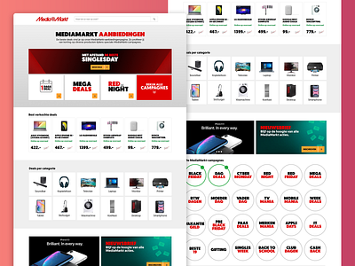 MediaMarkt Dealhub desktop- One place for all deals