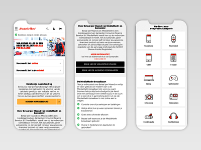 Buy now pay later - MediaMarkt design e comerce mobile ui uidesign ux uxdesign