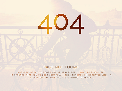 Custom 404 Page Design 404 custom design jquery slider website