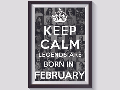 Legends are born in Februvary february fun legends project