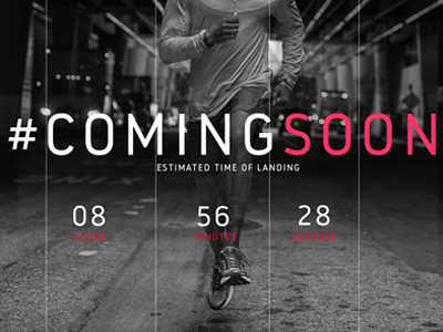 Coming Soon Page Concept by Libin Varghese on Dribbble