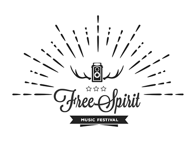 Logo Creative For FreeSpirit Music Festival Theme