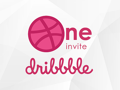 one dribbble invite :) invitations invite invites giveaway