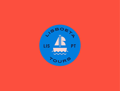 Lisboeta branding design flat icon illustration logo vector