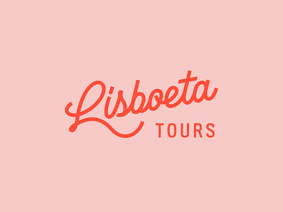 Lisboeta branding design flat lettering logo type typography vector wordmark