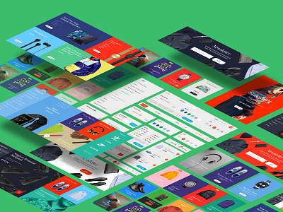 Multicolor UI Kit - "E-Commerce"