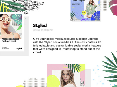 Styled Social media kit