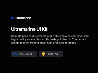 Description app components elements landing page module start up template ui kit ultimate pack web design