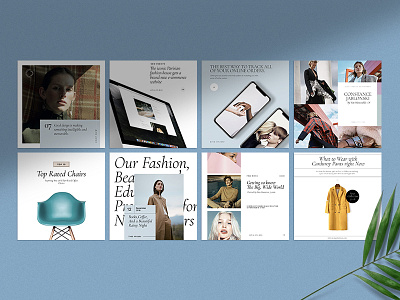 templates 3 article fashion iphone mock up mockup social media kit stories style template violin