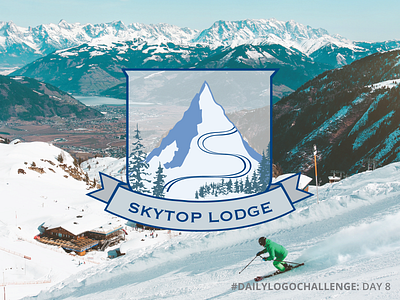Skytop Lodge | Ski Mountain Logo