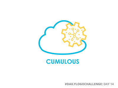 Cumulous | Cloud Computing Logo branding clean cloud color computing dailylogochallenge design illustration logo logo design sky sun vector