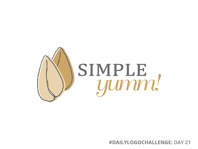 Simple Yumm | Granola Logo branding cereal dailylogochallenge granola illustration logo design oatmeal oats vector