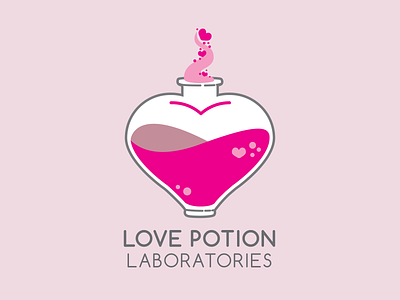 Love Potion Laboratories | Logo Design