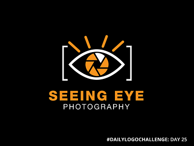 Seeing Eye Photography | Photographer Logo branding camera dailylogochallenge design eye logo logo design photographer logo vector