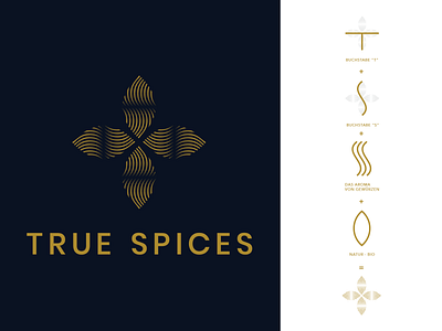 True Spices "Bio" 2020 logo bio logo branding brandmark business logo company design graphic design logo logo design logo maker logodesign logotype logotype black white creative minimal nature logo