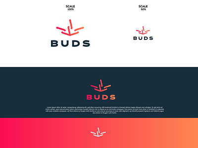 BUDS "Cannabis" branding brandmark design graphic design illustration logo logo maker logodesign logotype minimal