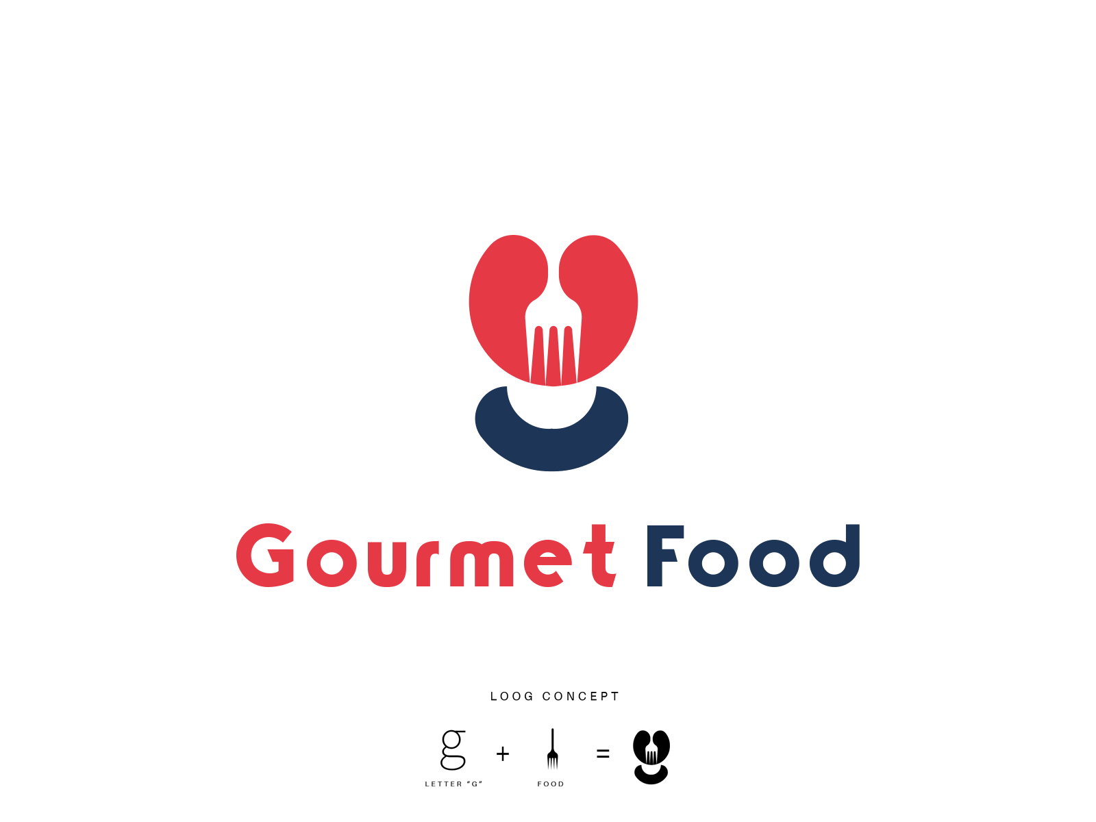 Food branding brandmark business design graphic design logo logo maker logodesign logotype minimal