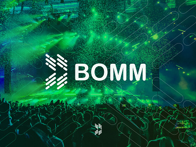 Bomm Logo branding brandmark business graphic design logo logo maker logodesign logotype logotype black white creative minimal