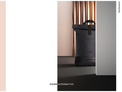Ucon Acrobatics - 3D Still Life artdirection c4d design fashion graphicdesign render