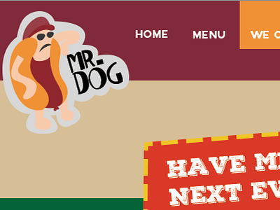 website for a hotdog truck