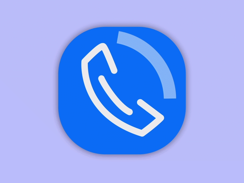 Phone Icon Animation by Motion Mela on Dribbble