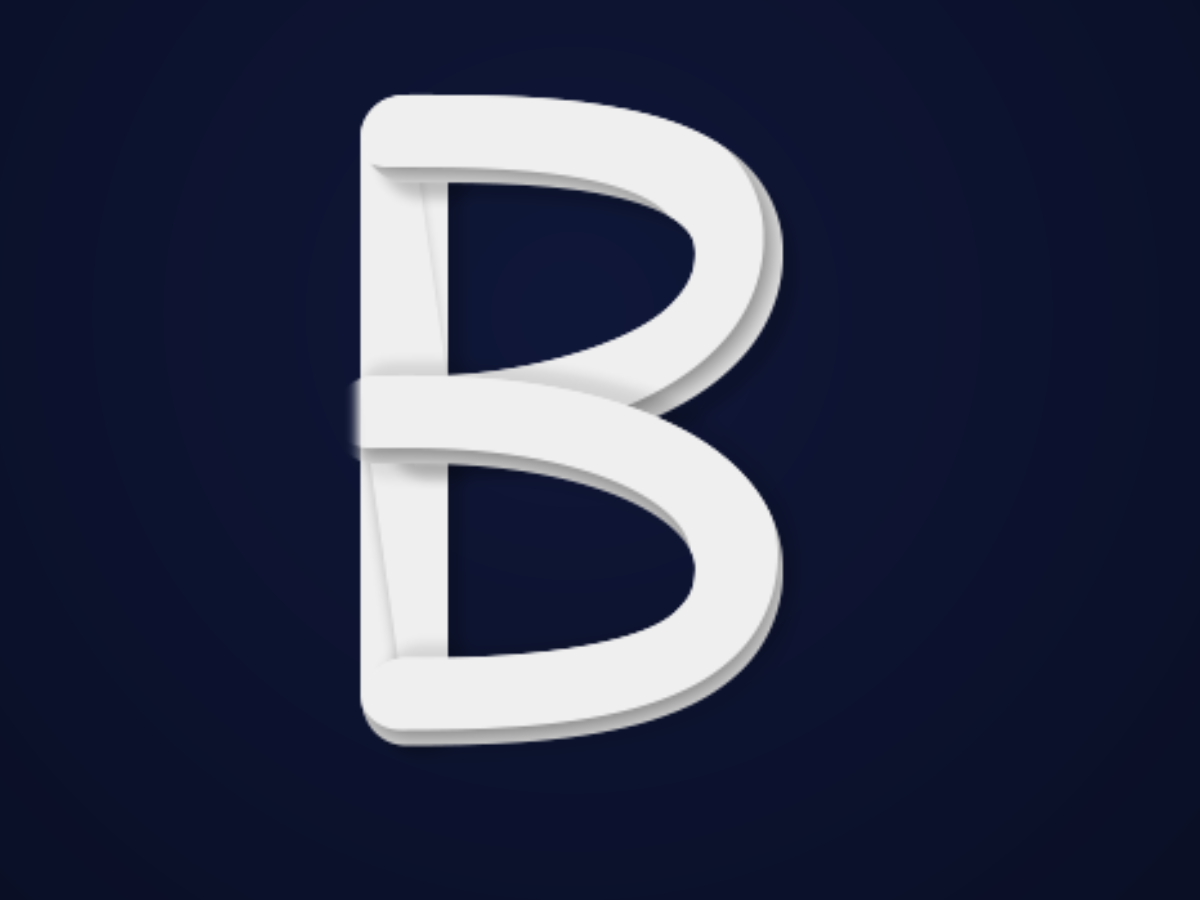 B_Typography By Motion Mela On Dribbble