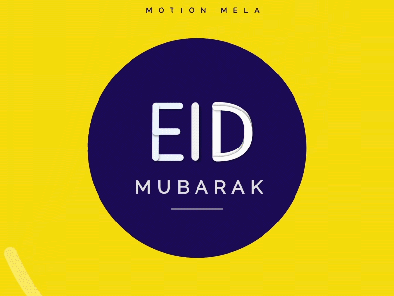 Eid Mubarak-2019 after effect animation eid eid animation eid mubarak eid mubarak animation motion mela