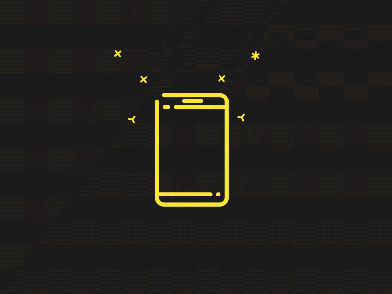 Mobile Icon Animation
