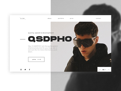 QSDPHO | Landing page for photographer