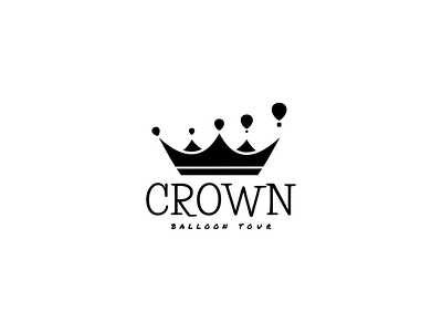 Crown Ballon Logo (Day2/50) daily challange design logo logo design