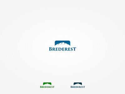 Brederest - Ski Mountain / Bread - Logo - Day8/50 branding daily challange design logo logo design