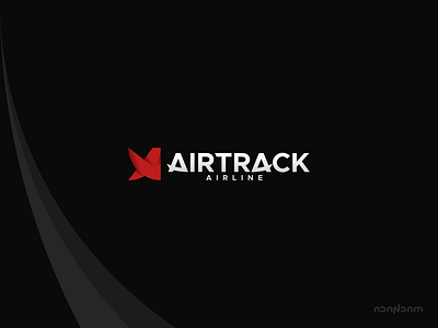 Airtrack Airline Logo - Day12/50 branding daily challange design logo logo design