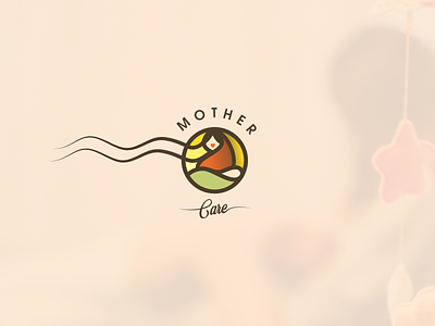 Mother Care Logo design illustration logo design logoconcept mockup