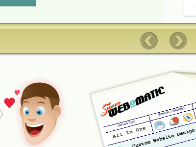 Super Web-O-Matic Detail 1 design detail homepage illustration public template ui vector web o matic