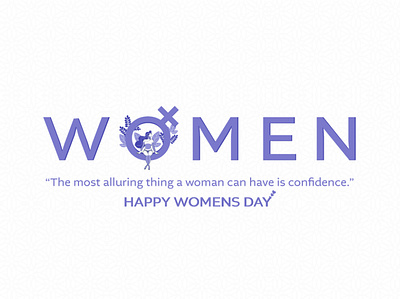 happy women's day design identity illustration love poster poster art social media typography ux vector women women day womens