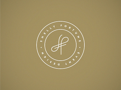 Shelly Fortune Event Design logo monogram seal sf