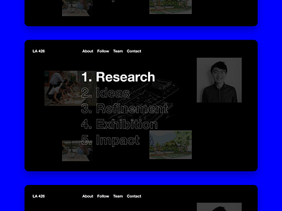 Design Process Website Mockup design process design thinking helvetica research ui website
