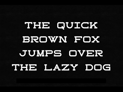 Nixon font