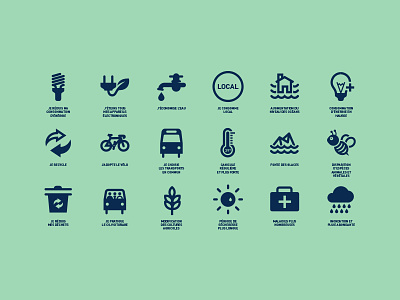 Environment Icons set