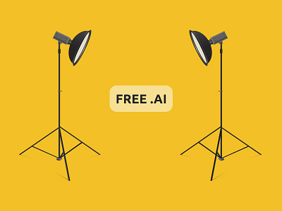 Free Vector Spotlight